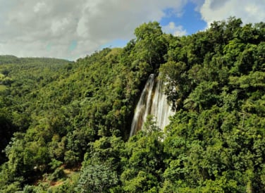Limon Waterfall Tour in Samana Dominican Republic